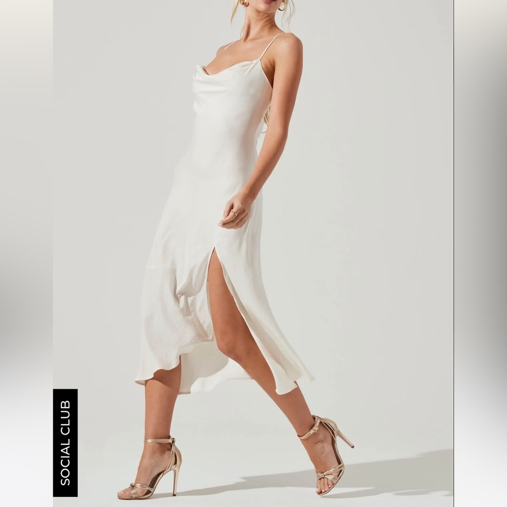 ASTR the Label white dress